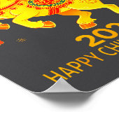 Chinese New Year Clothing Year Of The Horse 2026 ポスター (角)