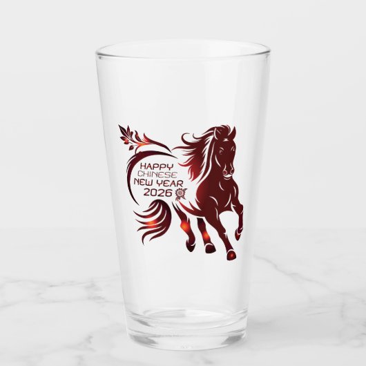 CHINESE NEW YEAR Drinkware タンブラーグラス (正面)