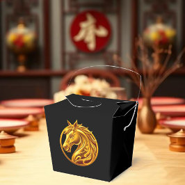 Chinese New Year Gold Horse- フェイバーボックス