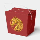 Chinese New Year Gold Horse- フェイバーボックス (裏面サイド)
