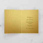 Chinese New Year Horse 2026 Calligraphy wishes GC シーズンカード (内部)