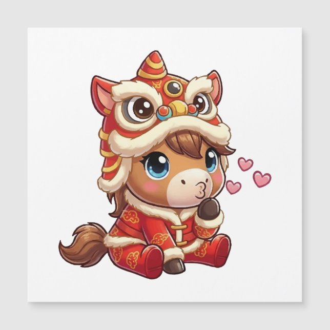 Chinese New Year Horse 2026 Zodiac (正面)