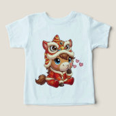 Chinese New Year Horse 2026 Zodiac (デザイン正面)