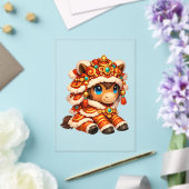 Chinese New Year Horse 2026 Zodiac アクリル招待状 (インサイチュ (ウェディング))