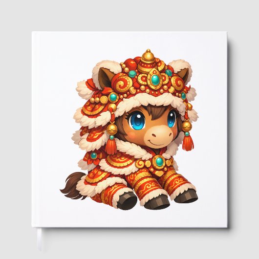 Chinese New Year Horse 2026 Zodiac ゲストブック (正面)