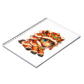 Chinese New Year Horse 2026 Zodiac ノートブック (左側)