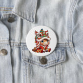 Chinese New Year Horse 2026 Zodiac 缶バッジ (インサイチュ)