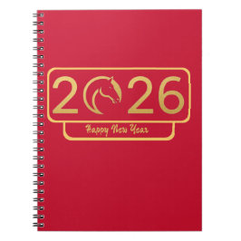 Chinese New Year Horse Perfect Gift ノートブック