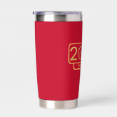 Chinese New Year Horse Perfect Gift 保温保冷タンブラー (右面)