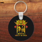 Chinese New Year Lunar New Year Year Of The Horse  キーホルダー (正面)