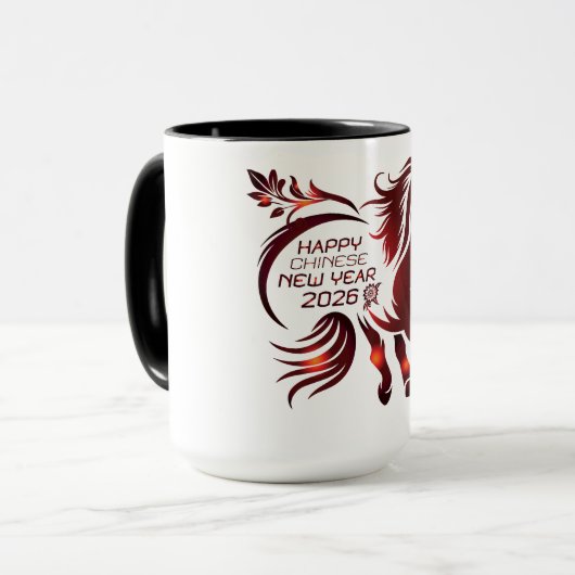 CHINESE NEW YEAR Mug マグカップ (正面左)