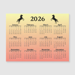 Chinese New Year of Horse 2026 Calendar 