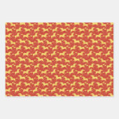 Chinese New Year of the Horse  ラッピングペーパーシート (正面3)