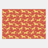 Chinese New Year of the Horse  ラッピングペーパーシート (正面)