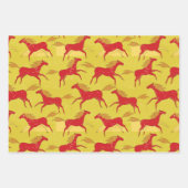 Chinese New Year of the Horse  ラッピングペーパーシート (正面2)