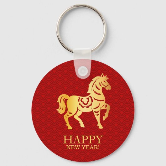 Chinese New year of the Horse 2026 キーホルダー (正面)