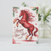 Chinese New year of the Horse 2026 サンキューカード (スタンド正面)