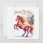 Chinese New year of the Horse 2026 シーズンカード (正面)