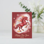 Chinese New year of the Horse 2026 シーズンポストカード (スタンド正面)