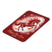 Chinese New year of the Horse 2026 マグネット (左側)