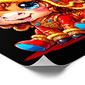 Chinese New Year Of The Horse 2026 Lunar Girls Lio ポスター (角)