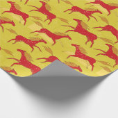 Chinese New Year of the Horse 2026 Wrapping Paper ラッピングペーパー (角)