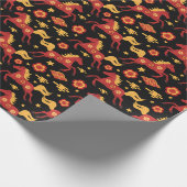 Chinese New Year of the Horse 2026 Wrapping Paper ラッピングペーパー (角)