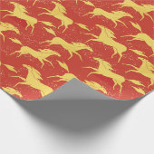 Chinese New Year of the Horse 2026 Wrapping Paper ラッピングペーパー (角)