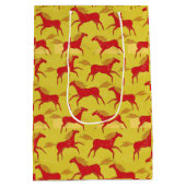Chinese New Year of the Horse Gift Bag ミディアムペーパーバッグ (裏面)