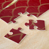 Chinese New Year of the Snake 2025 Lucky Bamboo ジグソーパズル (側面)