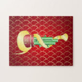 Chinese New Year of the Snake 2025 Lucky Bamboo ジグソーパズル (横)