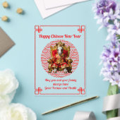 Chinese New Year Royal Horse Acrylic Greeting Card アクリル招待状 (インサイチュ (ウェディング))