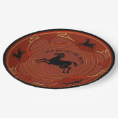 Chinese New Year - Year of the Fire Horse ペーパープレート (アングル)