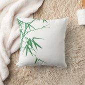 chinese painting bamboo pillow cases クッション (ブランケット)