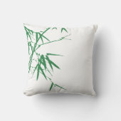 chinese painting bamboo pillow cases クッション (正面)