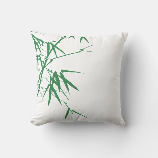 chinese painting bamboo pillow cases クッション (正面)