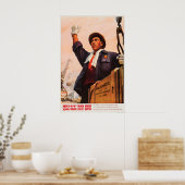 Chinese Propaganda Poster Keep your country in the ポスター (キッチン)
