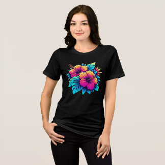 Chinese Roses トライブレンドＴシャツ