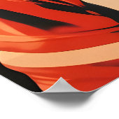 Chinese Shar-Pei Astronaut Poster, Shar Pei Retro ポスター (角)