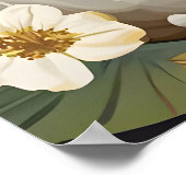 Chinese Shar Pei In Bathtub Poster, Funny Dog ポスター (角)