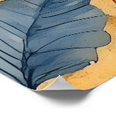 Chinese-style ceramic vase ("chinoiserie") ポスター (角)