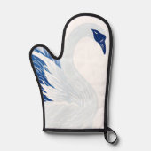 Chinese swan wings pattern (Persnalize) 鍋つかみ (正面)