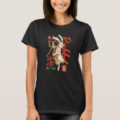 Chinese Vietnamese New Year 12 Zodiacs Calligraphy Tシャツ (正面)