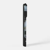 Chinese White Gold Dragon Art Fantasy Design With  iPhoneケース (右側面)