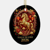 Chinese Year of Horse 2026 Celebrations セラミックオーナメント (右)