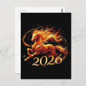 Chinese Year of Horse 2026 Celebrations ポストカード (正面/裏面)