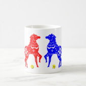 Chinese year of the Horse コーヒーマグカップ (中央)