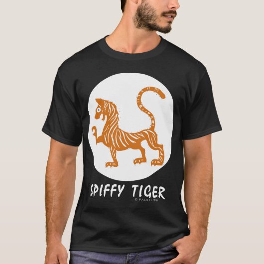 Chinese Zodiac 3 Spiffyiger 1 Tシャツ (正面)