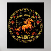 Chinese Zodiac Fire Horse 2026 -legend Since 1966  ポスター (正面)