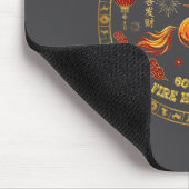 Chinese Zodiac Fire Horse 2026 -legend Since 1966 マウスパッド (コーナー)
